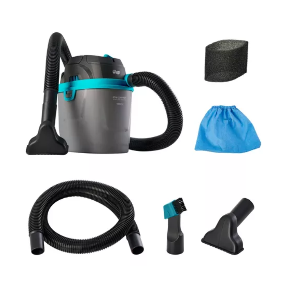 Aspirador De Pó E Água Portátil 1400w 5,5l Wap Gtw Compact Aspirador De Pó E Água Portátil 1400w 5,5l Wap Gtw Compact